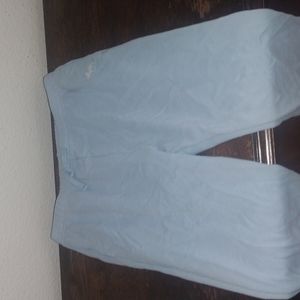 Baby blue sweat pants